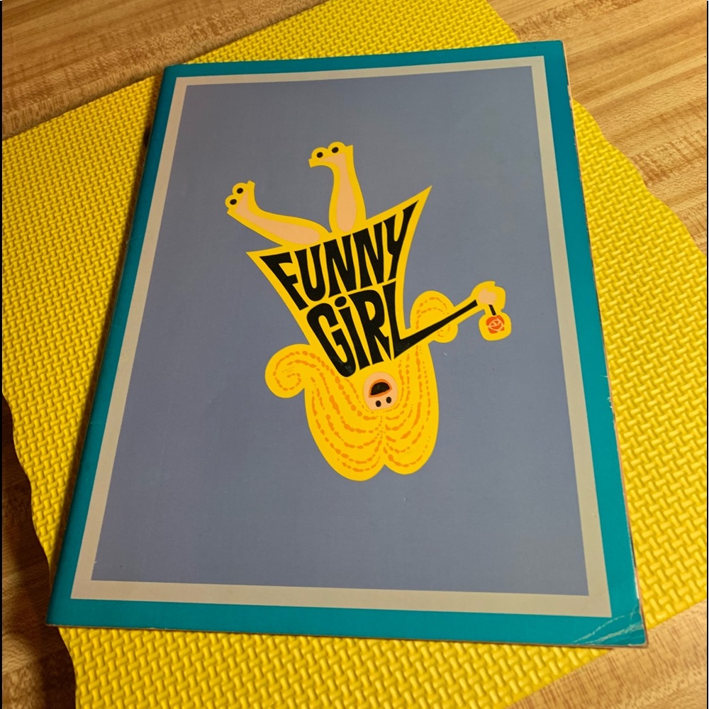 Vintage portfolio Barbra Streisand in Funny Girl.